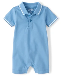 Baby Boys Tipping Polo Romper