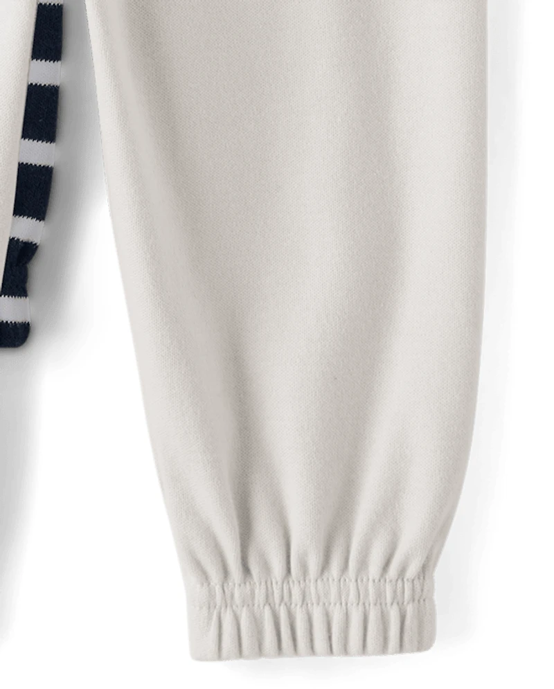 Baby Boys Striped Jogger Pants 2-Pack
