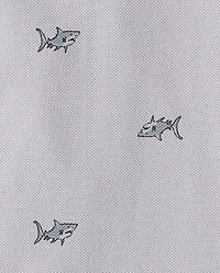 Boys Shark Soft Pique Polo