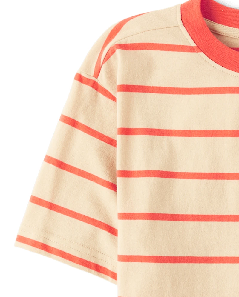 Boys Striped Tee