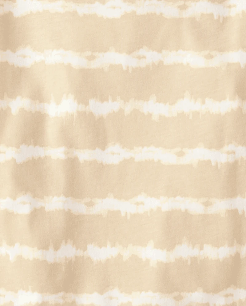 Boys Tie Dye Striped Tee