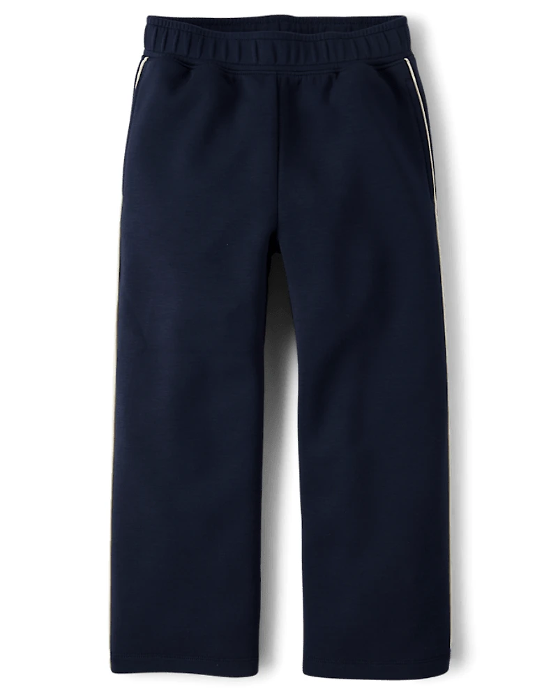 Kids Contrast Scuba Track Pants