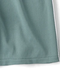 Kids Quick Dry Side Stripe Mesh Active Shorts