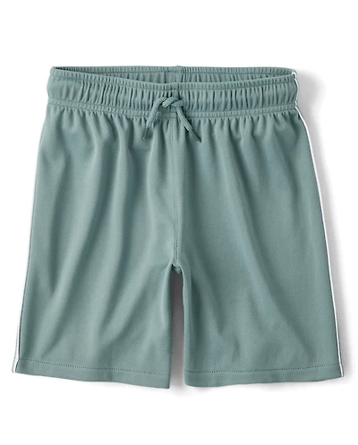 Short de sport en maille à séchage rapide pour garçon