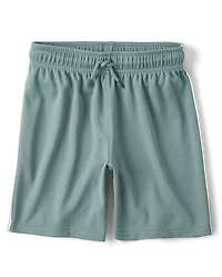 Short de sport en maille à séchage rapide pour garçon