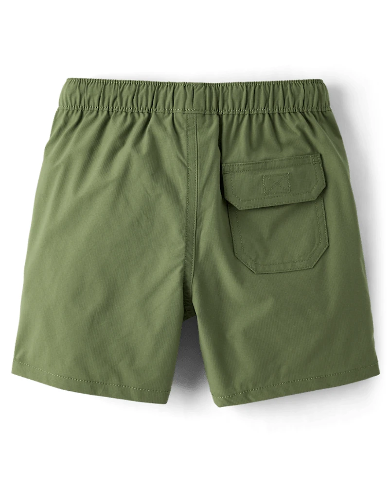 Boys Quick Dry Ripstop Cargo Shorts