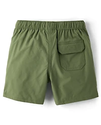 Boys Quick Dry Ripstop Cargo Shorts