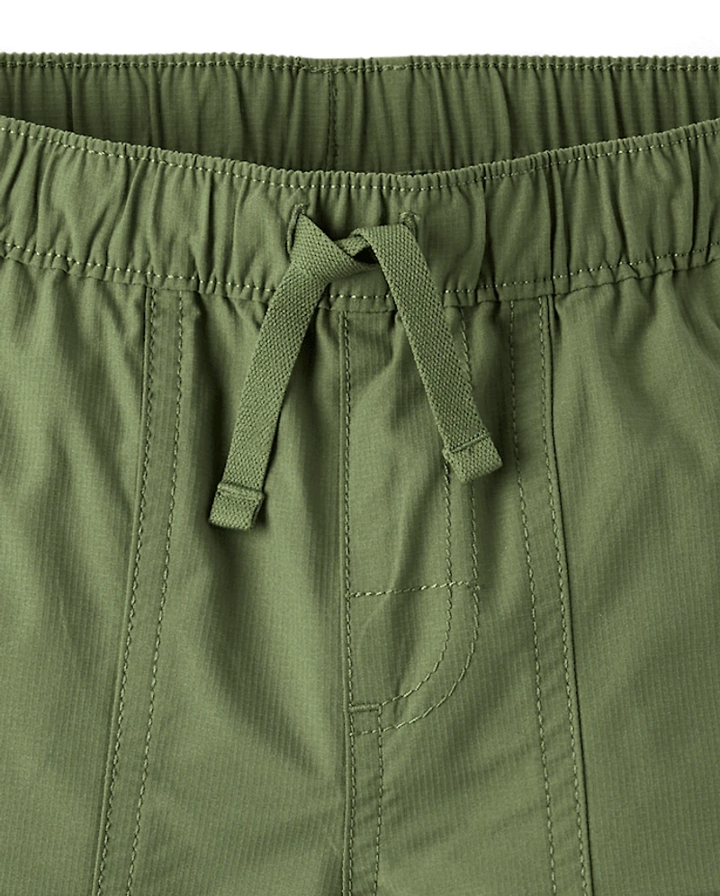 Boys Quick Dry Ripstop Cargo Shorts