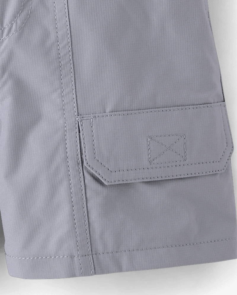 Boys Quick Dry Ripstop Cargo Shorts