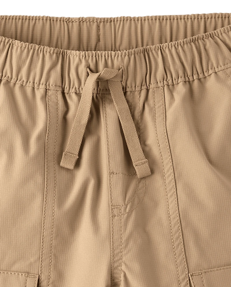 Boys Quick Dry Ripstop Cargo Shorts