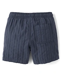 Short de jogging texturé pour garçon