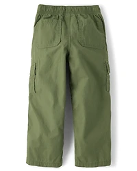 Boys Ripstop Baggy Pull On Cargo Pants