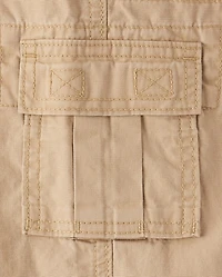 Boys Ripstop Baggy Pull On Cargo Pants