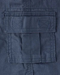 Boys Ripstop Baggy Pull On Cargo Pants