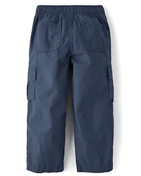 Boys Ripstop Baggy Pull On Cargo Pants