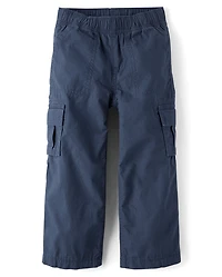 Boys Ripstop Baggy Pull On Cargo Pants
