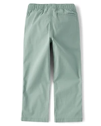 Boys Pull On Straight Chino Pants