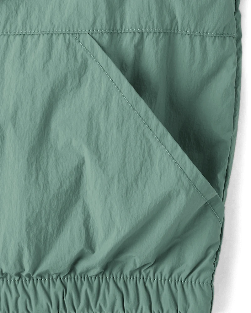 Boys Contrast Windbreaker Jacket