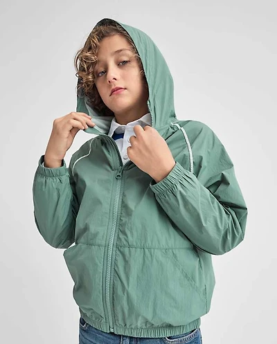 Boys Contrast Windbreaker Jacket
