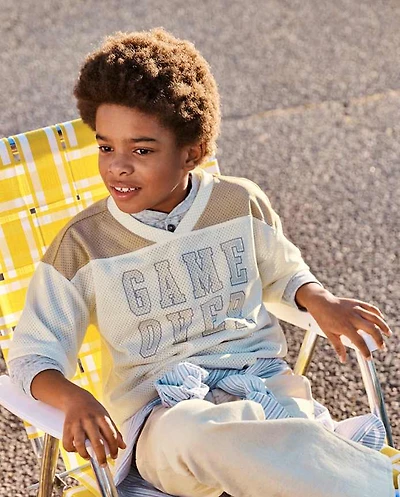 Kids Quick Dry Graphic Mesh Football Jersey