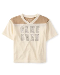 Kids Quick Dry Graphic Mesh Football Jersey