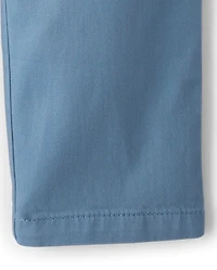 Boys Stretch Straight Chino Pants