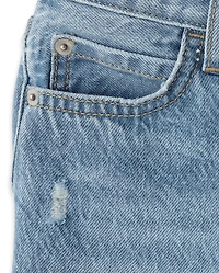 Short en jean déchiré pour garçon