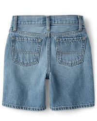 Boys Ripped Jean Shorts