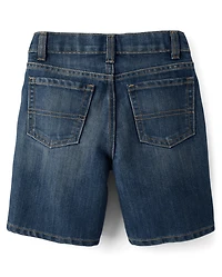 Short en jean pour garçon