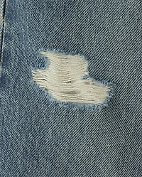 Short en jean déchiré et ample pour enfants