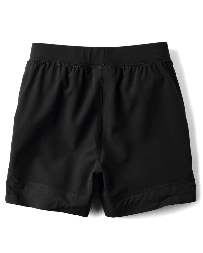 Boys Quick Dry Textured Hem Pull On Shorts