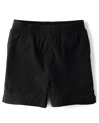 Boys Quick Dry Textured Hem Pull On Shorts
