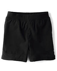 Boys Quick Dry Textured Hem Pull On Shorts