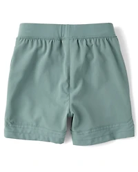 Boys Quick Dry Textured Hem Pull On Shorts