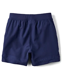 Boys Quick Dry Textured Hem Pull On Shorts