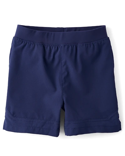 Boys Quick Dry Textured Hem Pull On Shorts
