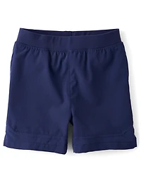 Boys Quick Dry Textured Hem Pull On Shorts