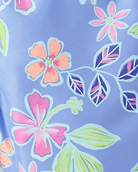 Boys Print Swim Trunks