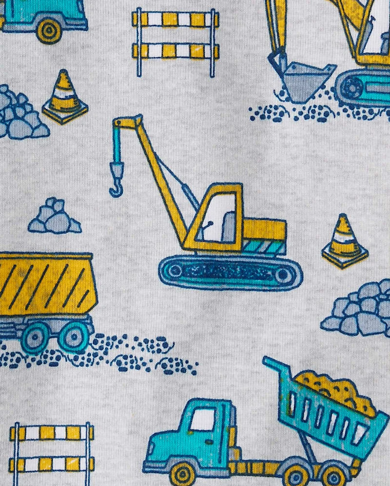 Baby And Toddler Boys Daddy's Little Helper Snug Fit Cotton Pajamas Pack 2-Pack