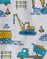 Baby And Toddler Boys Daddy's Little Helper Snug Fit Cotton Pajamas Pack 2-Pack