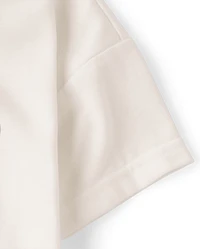 Girls Teddy Bear Bow Pajamas