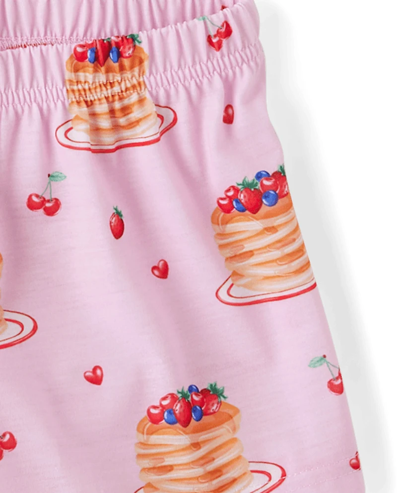 Girls Pancake Society Pajamas