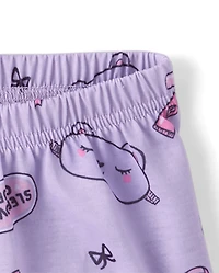 Girls Sleepover Button Front Pajamas