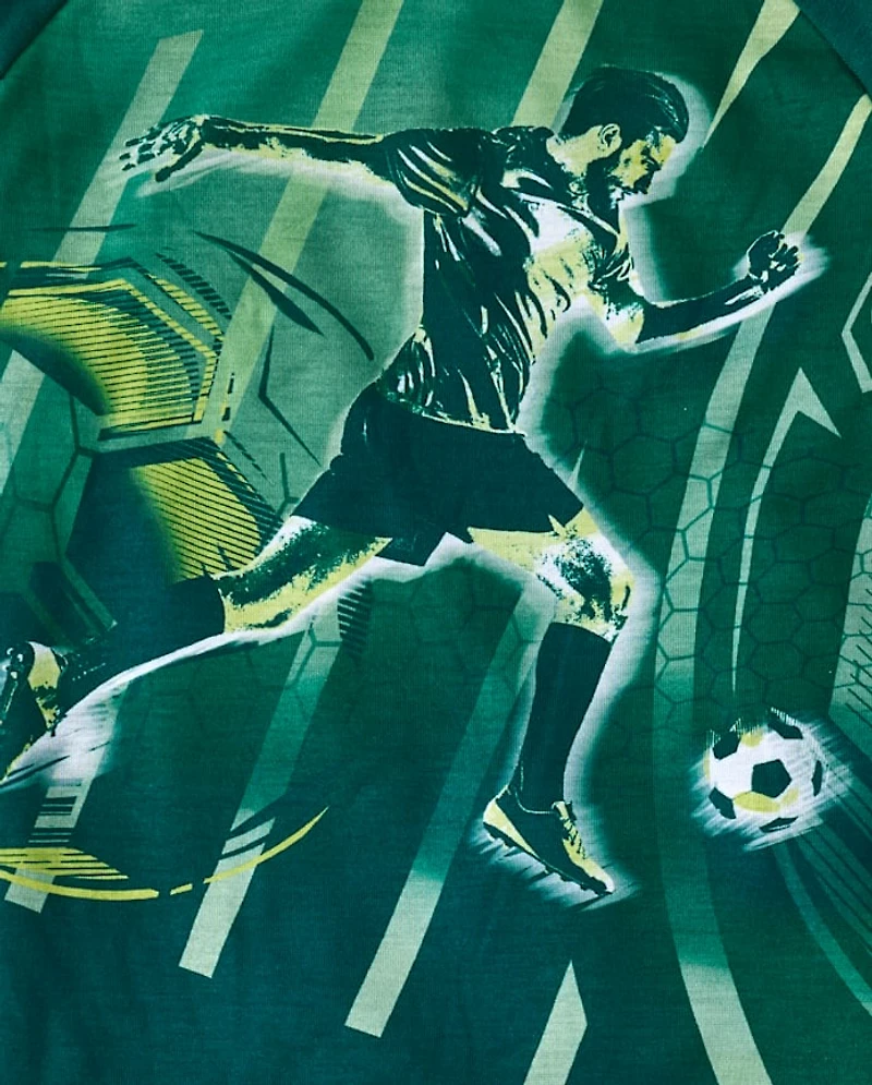 Boys Soccer Player Pajamas