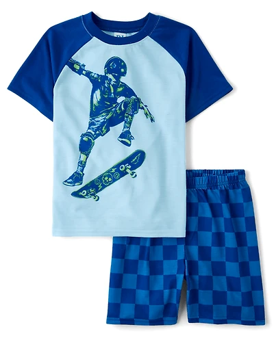 Boys Skateboard Pajamas