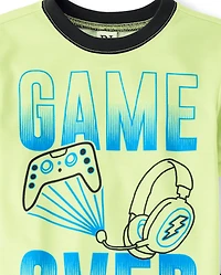 Boys Game Over Pajamas