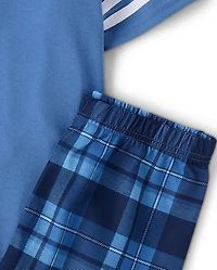 Boys Plaid Pajamas