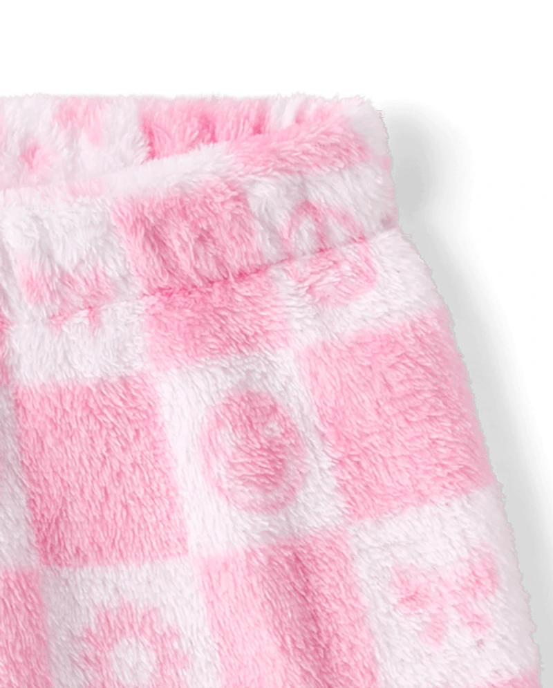 Girls Icon Pajama Shorts - Cozy Fleece