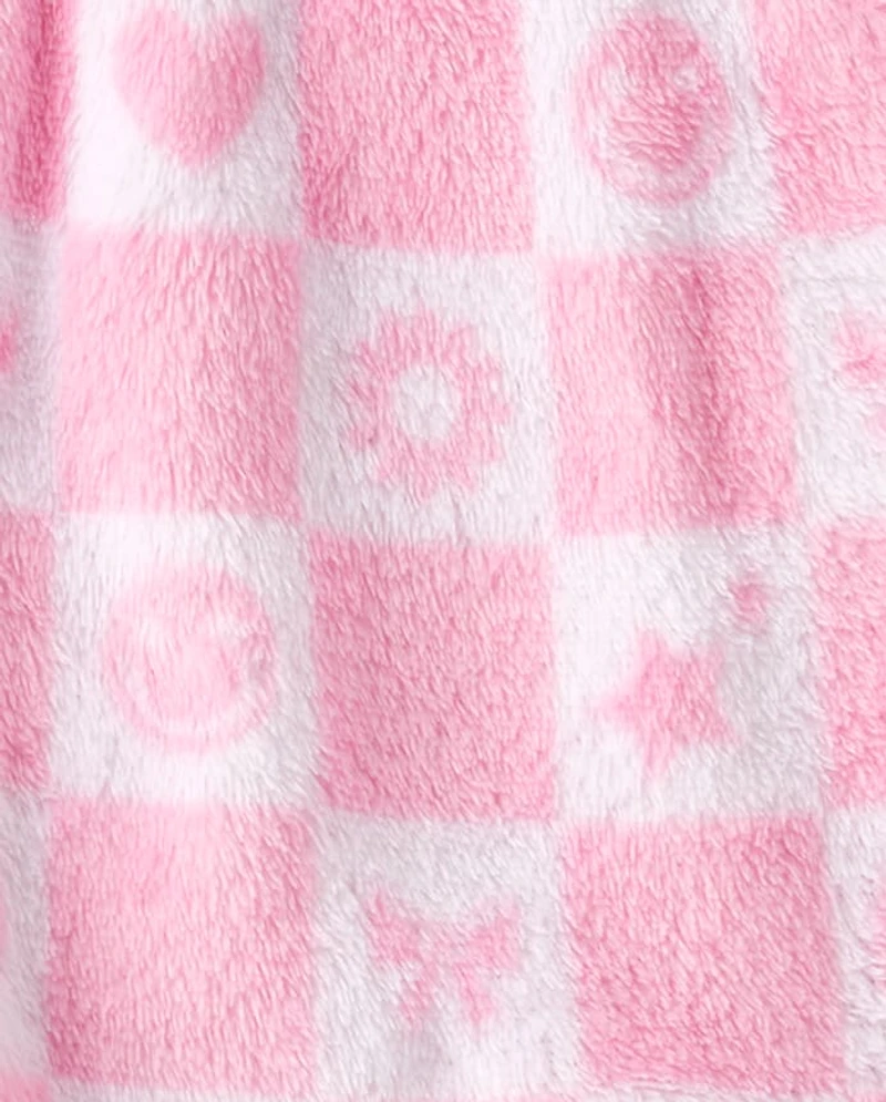 Girls Icon Pajama Shorts - Cozy Fleece