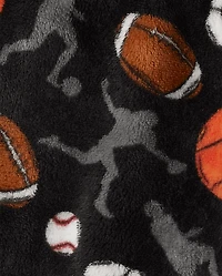 Boys Sports Pajama Shorts - Cozy Fleece